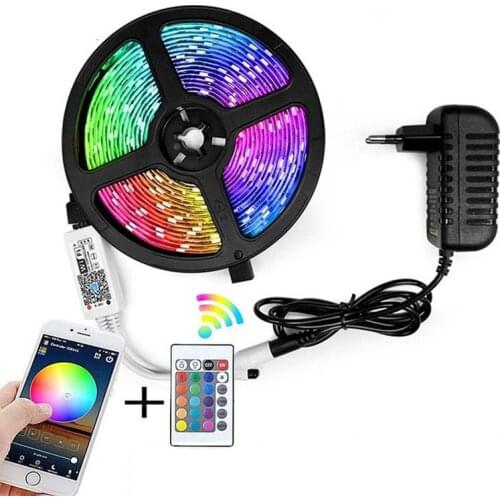 Wifi Tuya App Smartphone Led Strip Lights Remote Control Wholesale Led Strip Lights Wifi Wireless Smart string lighting