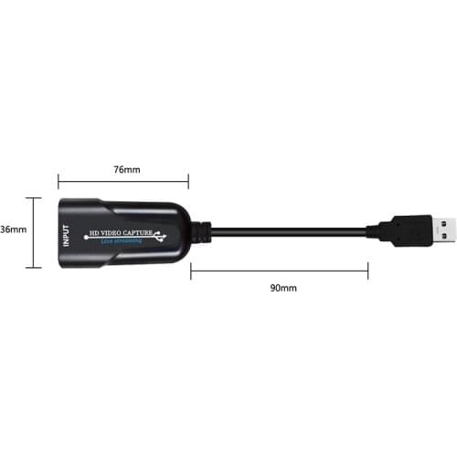 USB 3.0 HDMI Video Grabber Record Box Mini Video Capture Card For PS4 Game DVD Camcorder HD Camera Recording Live Streaming