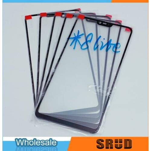 Outer Glass For Xiaomi Mi7 Mi8se Mi8 Mi8X Mi8 Lite Redmi Note 6 6 Pro 8 Pro LCD Display Front Touch Glass Lens Repair Parts