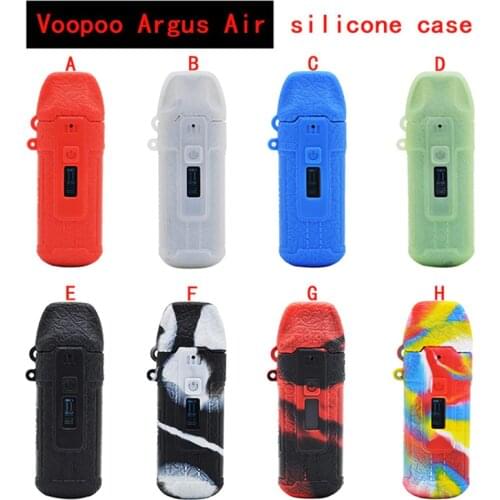 Protective Fitted Cover Silicone Rubber Sleeve Case for Voopoo Argus Air Full Case Pouch for Voopoo Argus Air