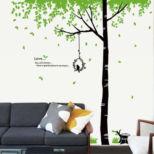 1 set 78*68 Inch 2016 Art Home Living Room Wall Decorative Tree Wall Stickers For TV Wall And Sofa Background Decoration AY719