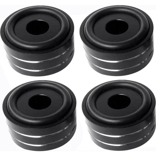 4PCS 40X20MM Desktop Speaker Spikes Tube Amplifier DAC CD DVD Player Full Aluminum Feet Nail