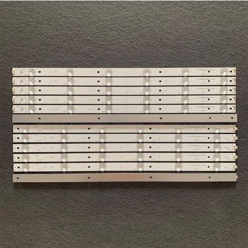 5set=60pcs LED Backlight strip for Sharp HWV55162Y LC-55CUG8461KS RF-AJ550E30-0601R 0601L-05 CRH-P5530300612R675 P5530300612L675