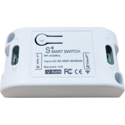 AC 85V 110V 220V Wide Voltage Wireless Remote Control Switch Controller Relay AC Dropshipping