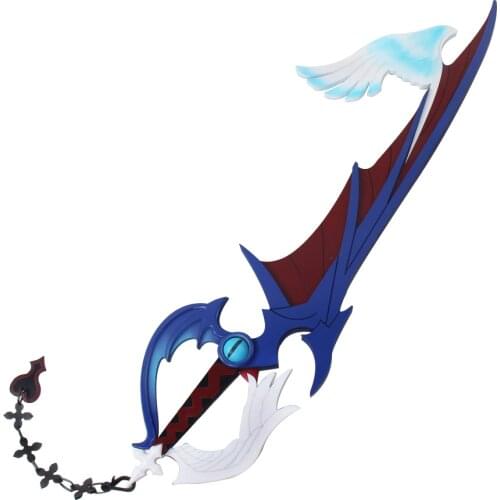 Kingdom Hearts: Birth by Sleep Cosplay Prop Riku Keyblade for Fancy Stage Performance Props on-destructive can pass security