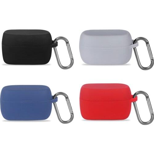 Earphone Case Shockproof Protective Case Headphones Storage Case Soft Silicone Anti-Scratch for Elite Active 75t Headset