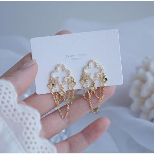 Haniel charm Jewelry Women's Gold Earrings