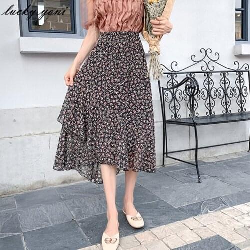 Lucky Yoni Women's Midi Skirts