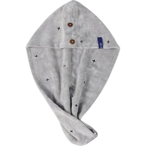 Microfiber After The Drying Hair Bath Wrap Womens Ladies Lady Hair Towel Quick Drying Hat Turban Cap Shroud Head Bathingtowel