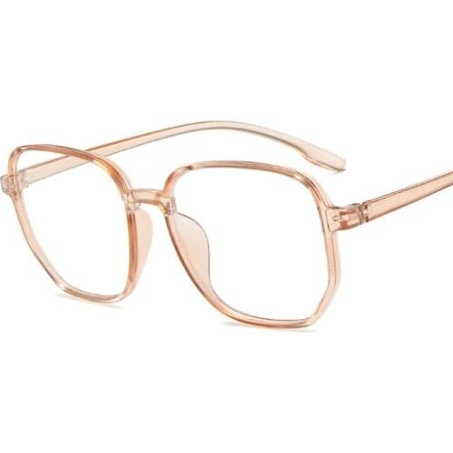 Oversized Anti Blue Light Computer Eyewear Frame For Women&Men Square Optical Spectacle Glasses Eyeglasses Frame Unisex