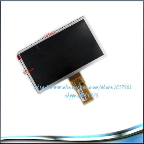 New screen lcd Wolder Mitab Boston Tablet lcd display Sensor replacement Free Shipping