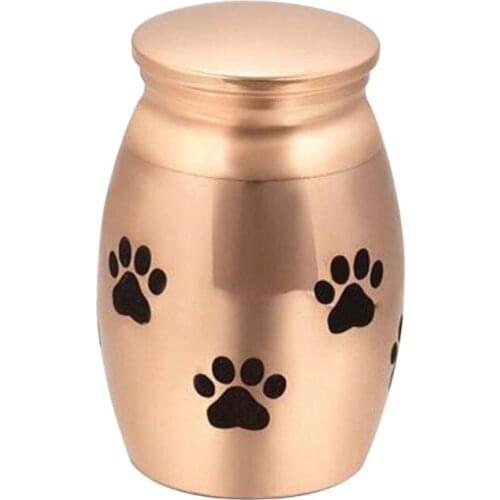 Pet Cremation Urns Stainless Steel Memorial Container Dog Cat Resting Place
