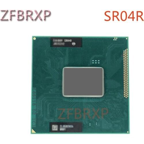Original Intel Core I3 2310M CPU notebook Processor i3-2310M 3M Cache 2.10 GHz SR04R Laptop PPGA988 support 5 HM65 chipset