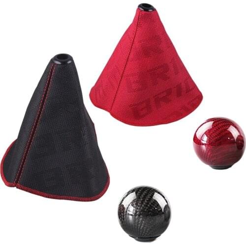 Shifter Boot Cover Shift Knob Combo for Honda Accord Civic Acura