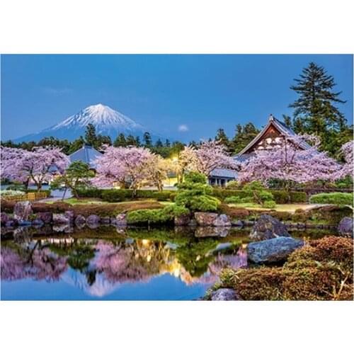 Diy 5D Japan In The Spring Of Shizuoka Full Square Round Drill Diamond Painting Mosaic Embroidery Wedding DecorationZP-4315