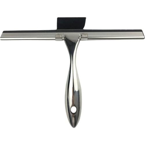 Stainless steel wiper glass wiper water wipe glass tool cleaning tool portable bathroom shower door mirror tile household