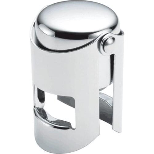 Teyaao Stainless Steel Champagne Cork Portable Sealing Machine Bar Stopper Wine Cork Sparkling Wine Champagne Cap