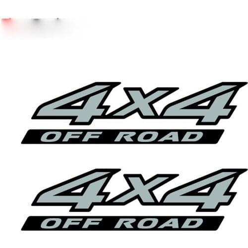 Three Ratels TZ-1898# 22x6.4cm 4x4 off road colorful car sticker funny car stickers styling removable decal