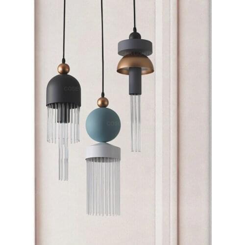 Unique pendant light led modern glass pendant lamp mimi/small hanging light in kids'/childrens' room creative fashionable design