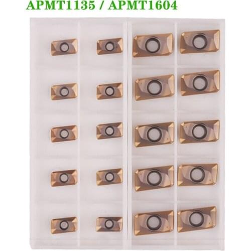 10pcs APMT1135PDER HT JP4020 Carbide Inserts APMT CNC Lathe Machine Parts Tool Milling Blade Metal Mill Cutter Turning Tools