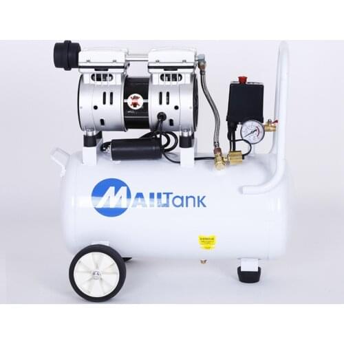 220V Oil-free silent air compressor 30L small portable portable air compressor