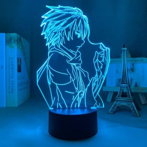 Guilty Crown Shu Ouma 3d Led Lamp for Bedroom Decorative Night Light Birthday Gift Room Table Led Light Anime Guilty Crown