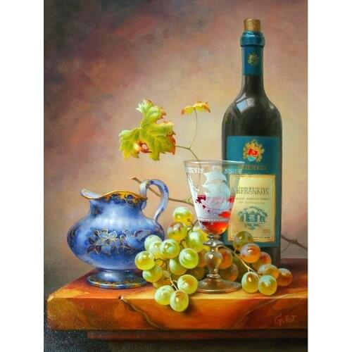 5D DIY Diamond Embroidery still life of fruit Diamond Painting Cross Stitch full Square Rhinestone Mosaic decoration gift