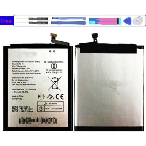 4000mAh WT240 Battery For Nokia 5.3 53 Nokia5.3 TA-1154 TA-1156 WT 240 TA 154 1156 Mobile Phone Bateria + Free tool