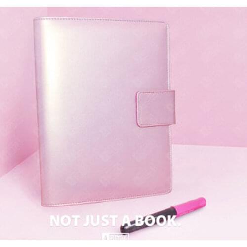 Yiwi A5 A6 Pink Diary Binder Notebook Portable Planner Book Stationery