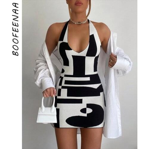 Fashionable Knitted Dresses BOOFEENAA China