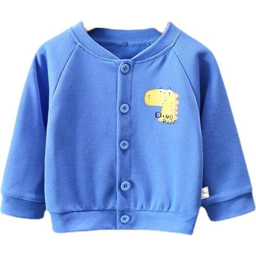 Kids Fashionable Clothes 2021 Baby Boy Girl Coats Toddler Girls Fall Clothing V-neck Long Sleeve Regular Comfortable Outwears