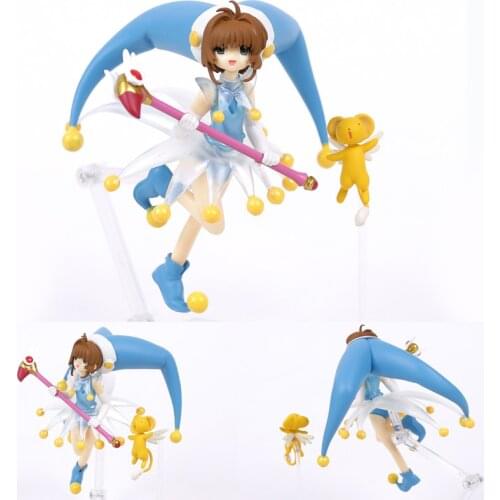 Card Captor Sakura figFIX 008 Kinomoto Sakura: Battle Costume ver. PVC Action Figure Collectible Model Toy
