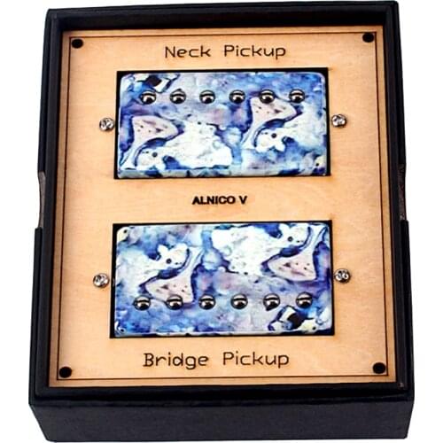 2 Pieces Guitar Humbucker Pickups 50/52 Set For LP Electric Guitar, with Mounting Screws