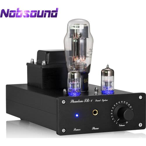 Nobsound HiFi Pure Class A Vacuum Tube Headphone Amplifier Home Desktop Stereo Audio Amp for Headsets