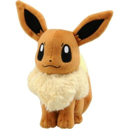 18cm 30cm New Movie TV Toy Original Evee Plush Doll Stuffed Soft Mini Model For Funs