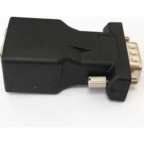VGA to RJ45 connector New VGA Extender Male To Lan Cat5 Cat5e RJ45 Ethernet Female Adapter