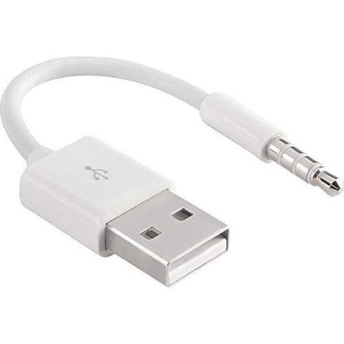 1pcs 3.5mm Male Cable Adapter For AUX Audio Plug Jack Female Converter For iPod 2.0 To Cable Cord Car USB MP3 K4J3
