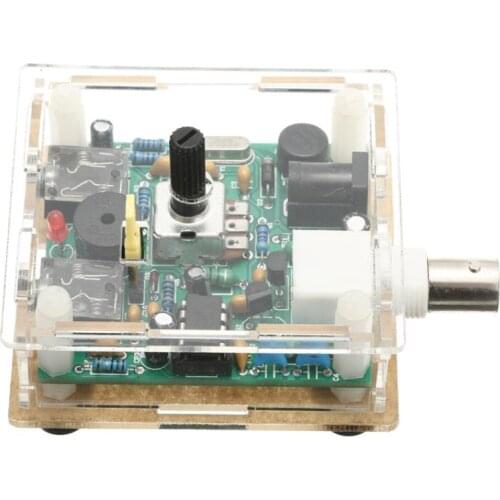 1pc Assembled S-PIXIE CW QRP Super Shortwave Radio Transceiver 7.023Mhz with Case Kits