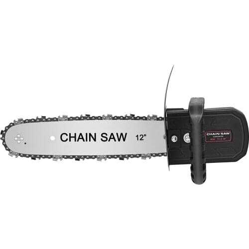 12 Inch Chainsaw Bracket Changed Upgrade Electric Saw Parts 100 125 150 Angle Grinder Into Chain Saw Mini Saw