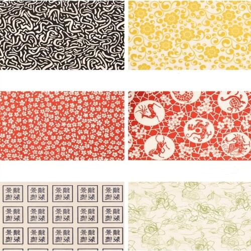 22 Colors Ceramic underglaze Colorful flower paper Transfer paper Ceramic Sticker 54x37cm High Temperature Ceramic decals
