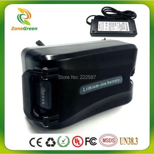Excellent 48V 18ah for Panasonic LG cell for ebike Electric bike battery for 1000W Li-ion Battery lithium battery black Case