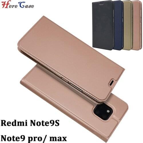 Cover For Xiaomi Redmi 4 4X 5 plus 6 pro 6a K20 Note 6 5a 7 8 9s 9pro Flip Magnetic Wallet Leather Phone Accessories Book Coque