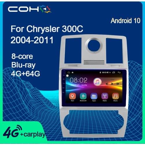 COHO For Chrysler 300C 2004-2011 Android 10.0 Octa Core 6+128G Gps Navigation Car Multimedia Player Radio