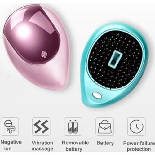 Dropshipping Electric Ionic Hairbrush, Anti-static Negative Ions Comb Scalp Massage Hair Brush Comb Hair Styling Tools