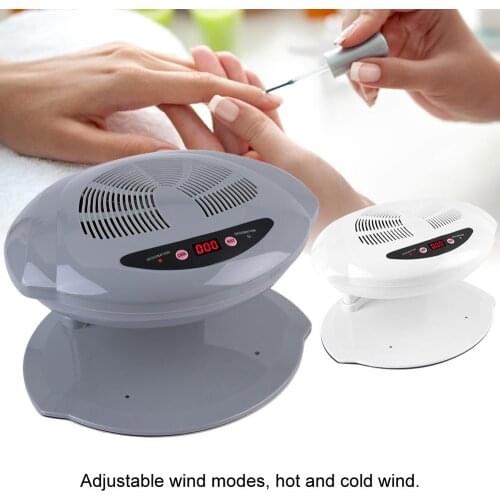 2Color Hot Cold Air Induction Nail Shop Dryer Suitable For Different Weather Professional Nails Polish Drying Fan Manicure Tools