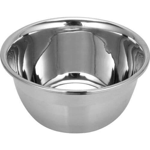 Baking Tools Stainless Steel Egg Beater Splash Proof Whipped Cream Mixing Basin Kneading Basin Home Kitchen Tableware Stainless