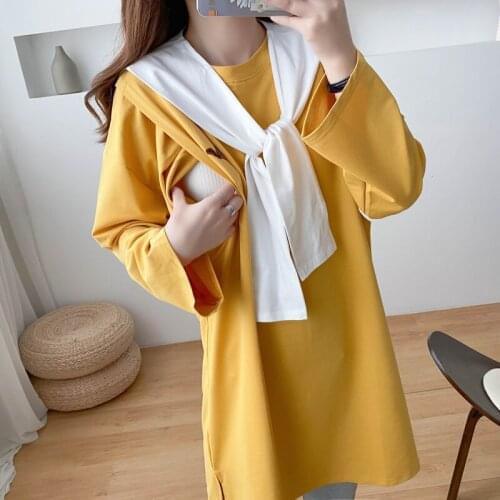 L-3XL Moms pregnancy Maternity Clothes Nursing tops for Pregnant Women Breastfeeding Hoodies Dress Maternity tops Spring Autumn