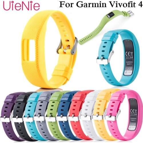 Soft Silicone strap for Garmin vivofit4 smart sport watch bracelet for Garmin vivofit4 Frontier/classic replacement watch band