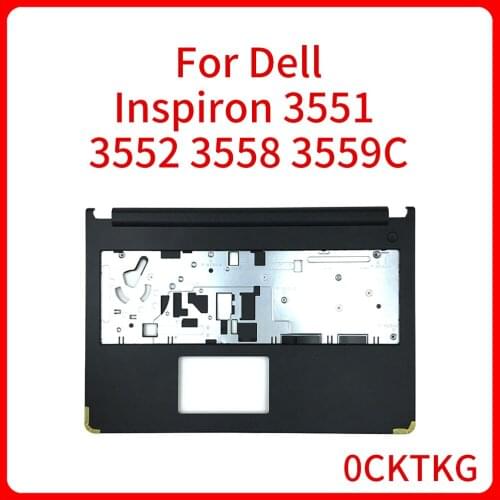 NEW Original 0CKTKG CKTKG Keyboard tray Palm rest Back Cover Bottom Case For Dell Inspiron 3551 3552 3558 3559 Laptop C Shell