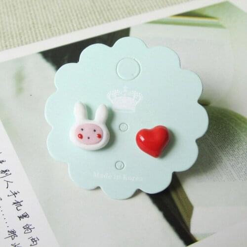 New Ceramic Cartoon Stud Earrings For Women Girl Party Birthday Gifts Cute Animal Earrings Pendientes Mujer Moda Drop Shipping